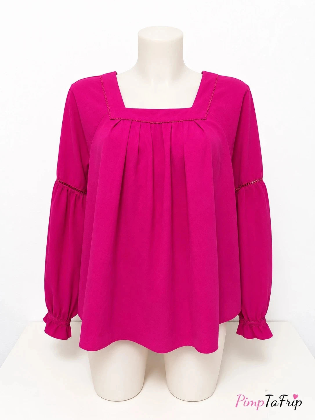 Taille 38 – Blouse fuchsia Soft Grey